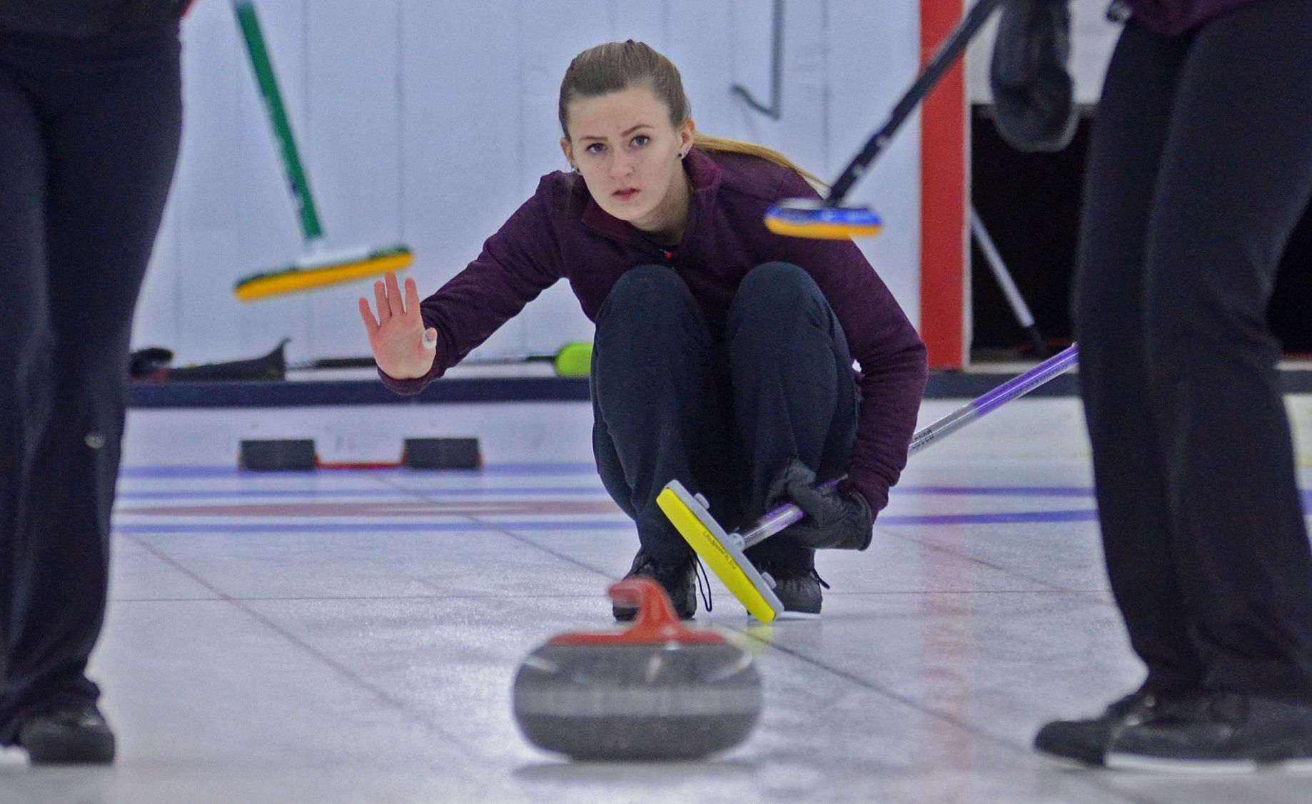 Portage's Sam Jones rink finishes 2nd at state bonspiel